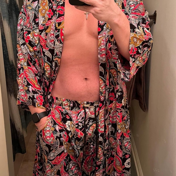 Men's kimono & matching shorts L - Picture 5 of 7